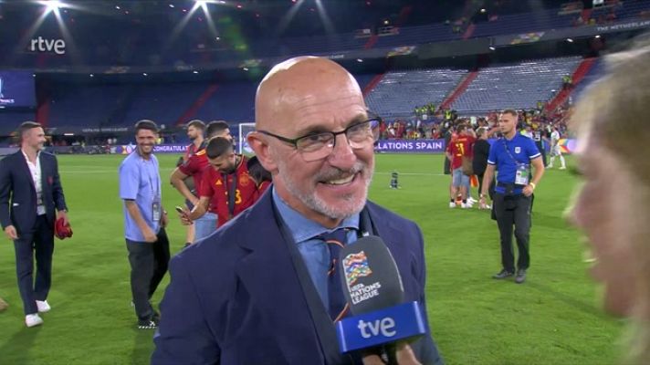 Fútbol - De la Fuente: ''Hay gente que ha dicho que no se encontraba bien y ha cedido su lanzamiento''