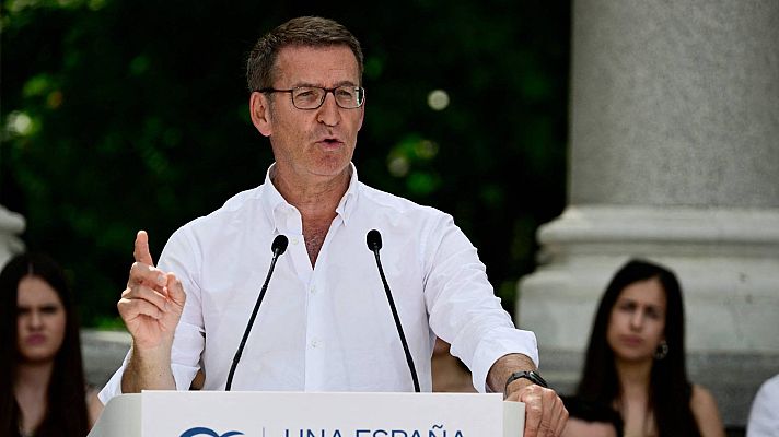 Informativo 24h - Feijóo avanza sus primeras medidas si gobierna: "Revisaré cada una de las leyes en las que el voto de Bildu fue decisivo"