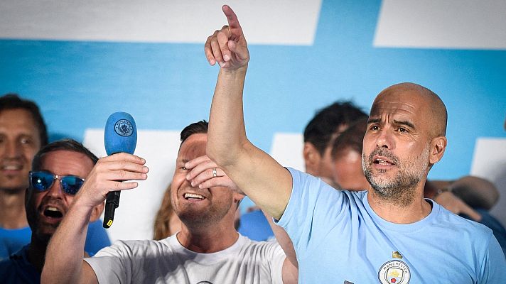 Fútbol - Guardiola: "Xavi es un entrenador cojonudo"