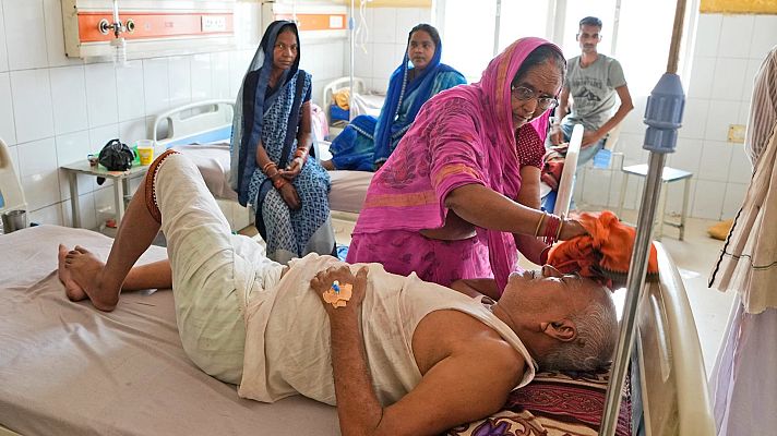 La tarde en 24h - Los hospitales colapsados por la ola de calor que sufre la India