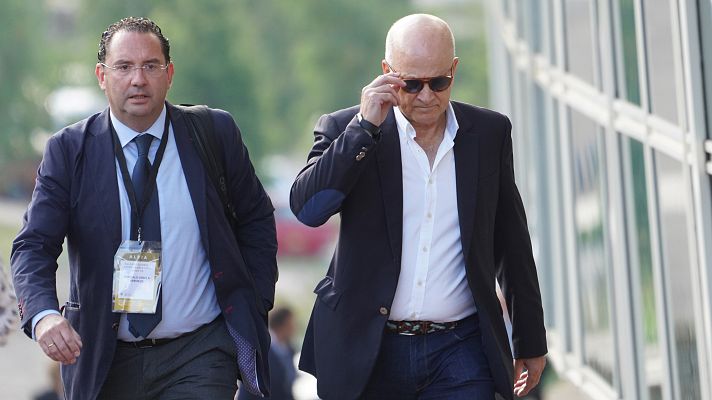 Telediario 1 - El fiscal del juicio por el accidente del Alvia retira la acusación al exjefe de seguridad de Adif