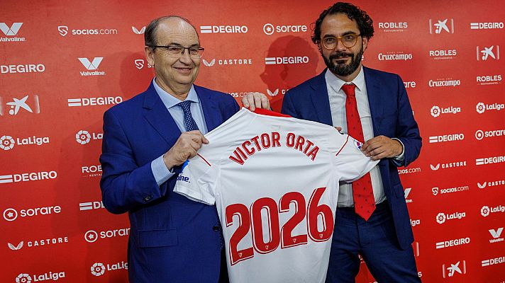 Telediario 2 - Víctor Orta, nuevo director deportivo del Sevilla