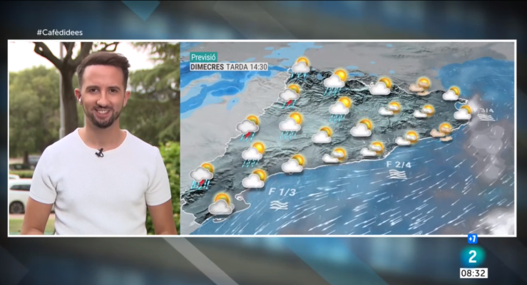 El temps - L'estiu comença amb calor i tempestes a l'oest