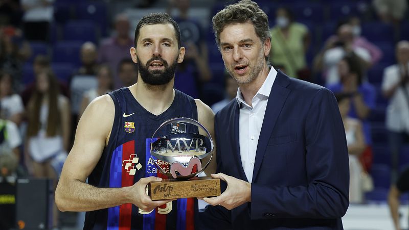 Mirotic, tras ganar la ACB con el Barça: "Sabía que era mi último partido. Toca ser feliz"