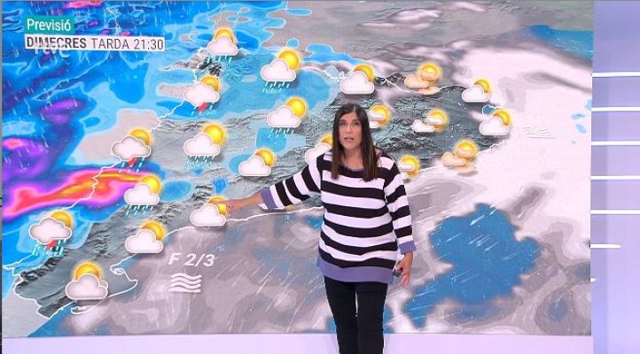 El temps - L'estiu arrenca amb calor, xafogor i tempestes a l'oest