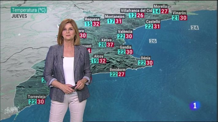 L'informatiu - Comunitat Valenciana - El tiempo en la Comunitat Valenciana 21/06/23