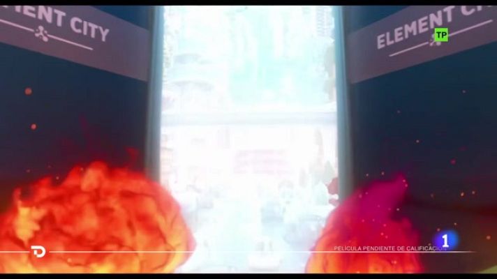 Telediario 1 - 'Elemental': los cuatro elementos según Pixar