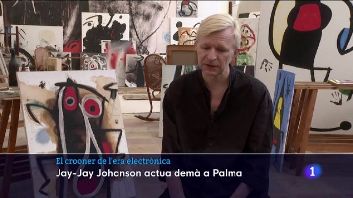 Informatiu Balear - Jay-Jay Johanson actua a la Fundació Miró