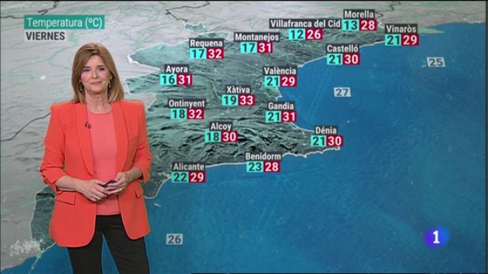L'informatiu - Comunitat Valenciana - El tiempo en la Comunitat Valenciana - 22/06/23