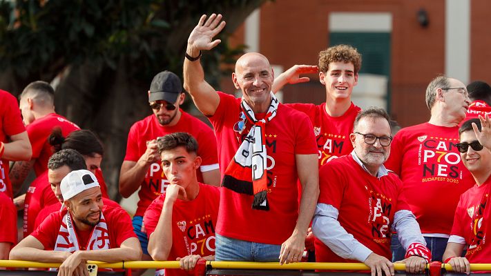Telediario 1 - Monchi, en su despedida: "Ojalá fuera una pesadilla y yo no me estuviera yendo del Sevilla"