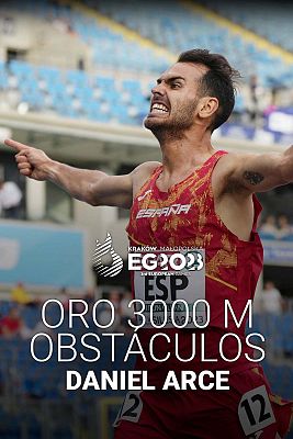Atletismo - Juegos Europeos | Daniel Arce gana en 3000 m obstáculos