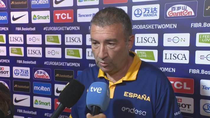 Baloncesto en RTVE - Miguel Méndez: "Nos hemos quitado un peso de encima muy grande"