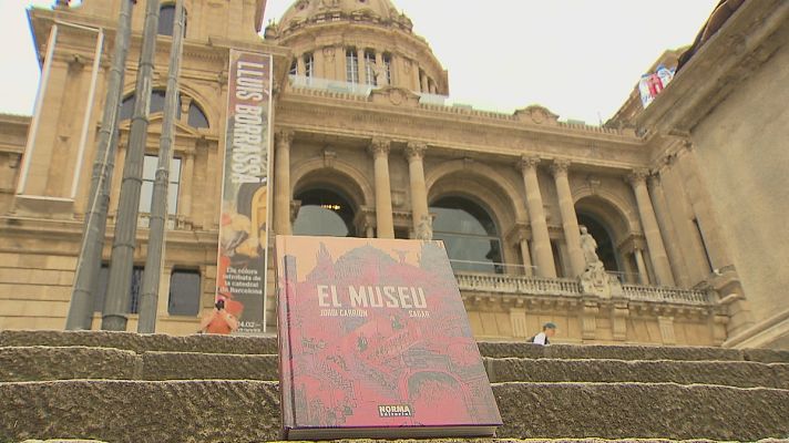 L'Informatiu - El MNAC es despulla en forma de còmic