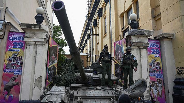 Telediario Fin de Semana - La rebelión militar en Rusia: el mayor desafío a Putin de los últimos años