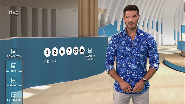 Loterías - Sorteo de la Bonoloto y Primitiva del 24/06/2023