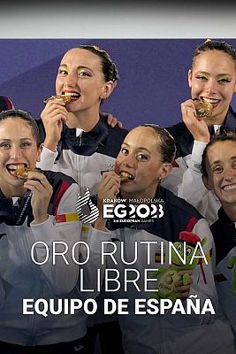 Natación - España cierra con su tercer oro en la final de equipo libre unos brillantes Juegos Europeos en natación artística