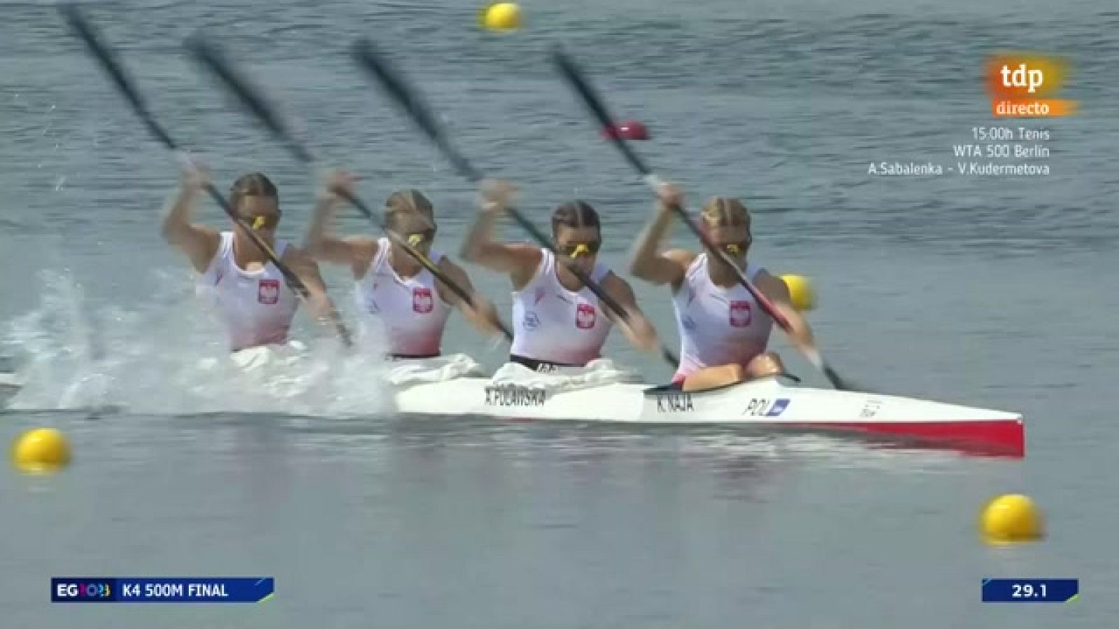 Juegos europeos - Piragüismo Sprint. Finales - ver ahora