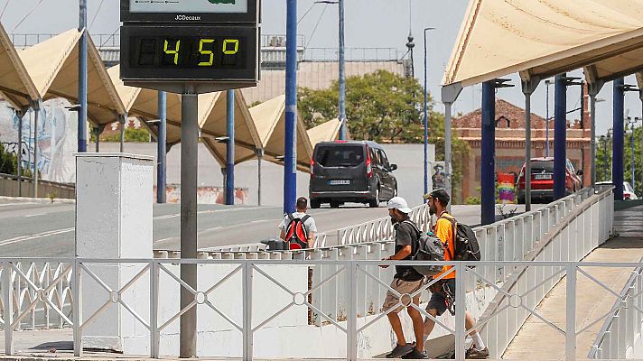 El tiempo - Continúan o suben las altas temperaturas pero bajan en el norte y este peninsular