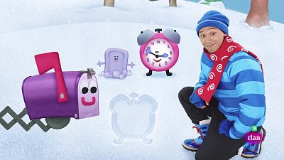 Las pistas de Blue y tú - La sorpresa del día de la nieve de Blue - Las pistas de Blue y tú | Ver