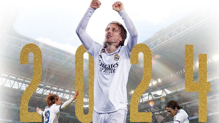 Telediario 1 - Luka Modric amplía su contrato un año más con el Real Madrid