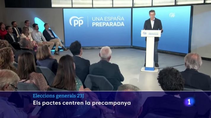 L'Informatiu - Els pactes centren la precampanya de les eleccions generals