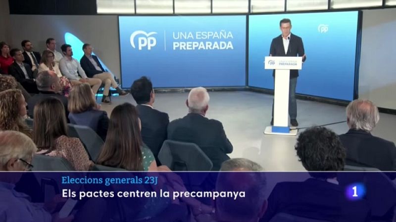 Els pactes centren la precampanya de les eleccions generals - veure ara