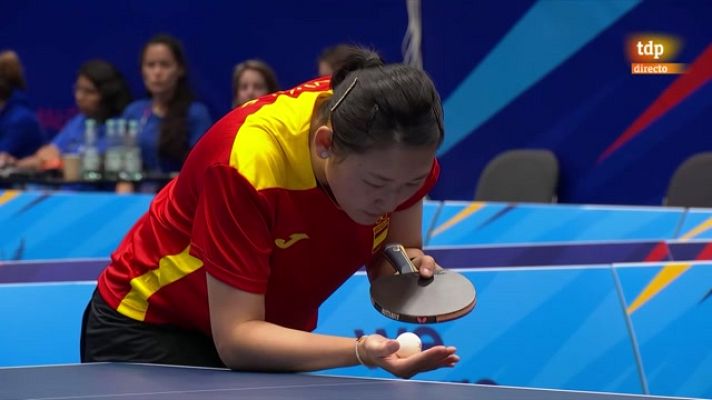 Juegos Europeos Cracovia 2023 - Tenis de mesa. Dobles mixtos 3º-4º puesto: Rumanía - España