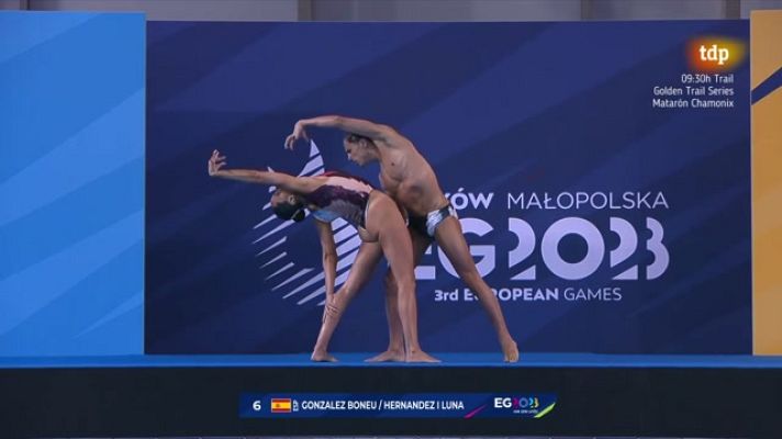 Juegos Europeos Cracovia 2023 - Natación artística. Final Duo mixto
