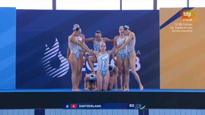 Juegos Europeos Cracovia 2023 - Natación artística. Final libre equipos