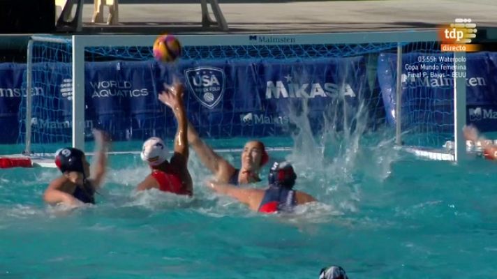 Waterpolo - Final Copa del Mundo femenina. Semifinal: España - Hungría