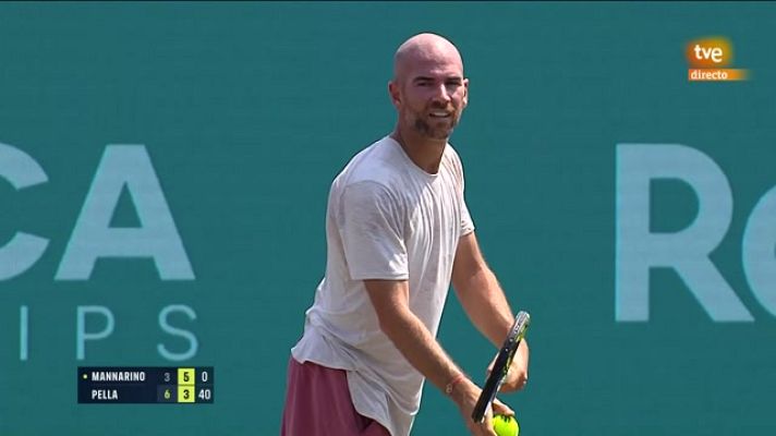 Tenis - ATP Mallorca: A. Mannarino - G. Pella
