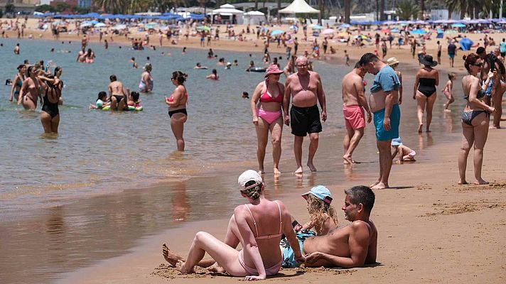 El tiempo - Hoy, temperaturas significativamente altas en la mitad sur peninsular y Canarias
