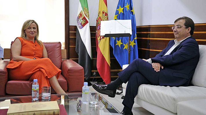 Telediario 1 - Extremadura celebrará el pleno de investidura el 5 de julio con Vara como candidato