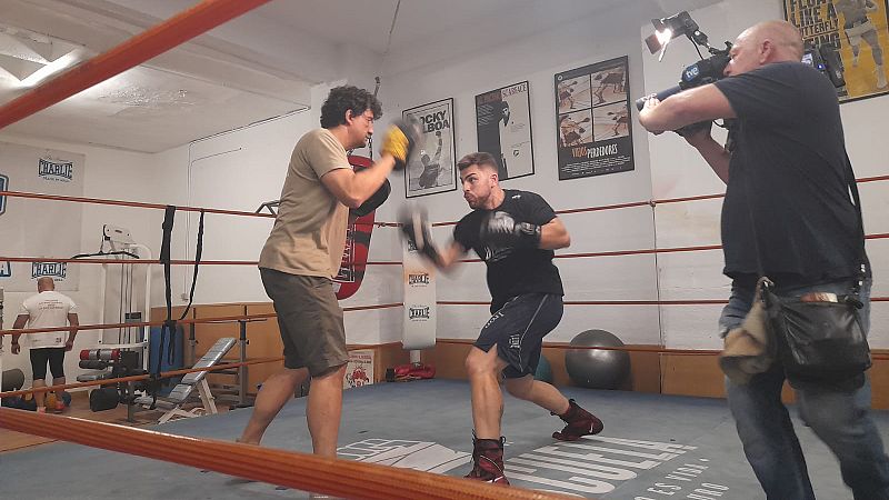 El sueño cumplido de Alfonso Quintas: "Mañana quiero seguir siendo boxeador"