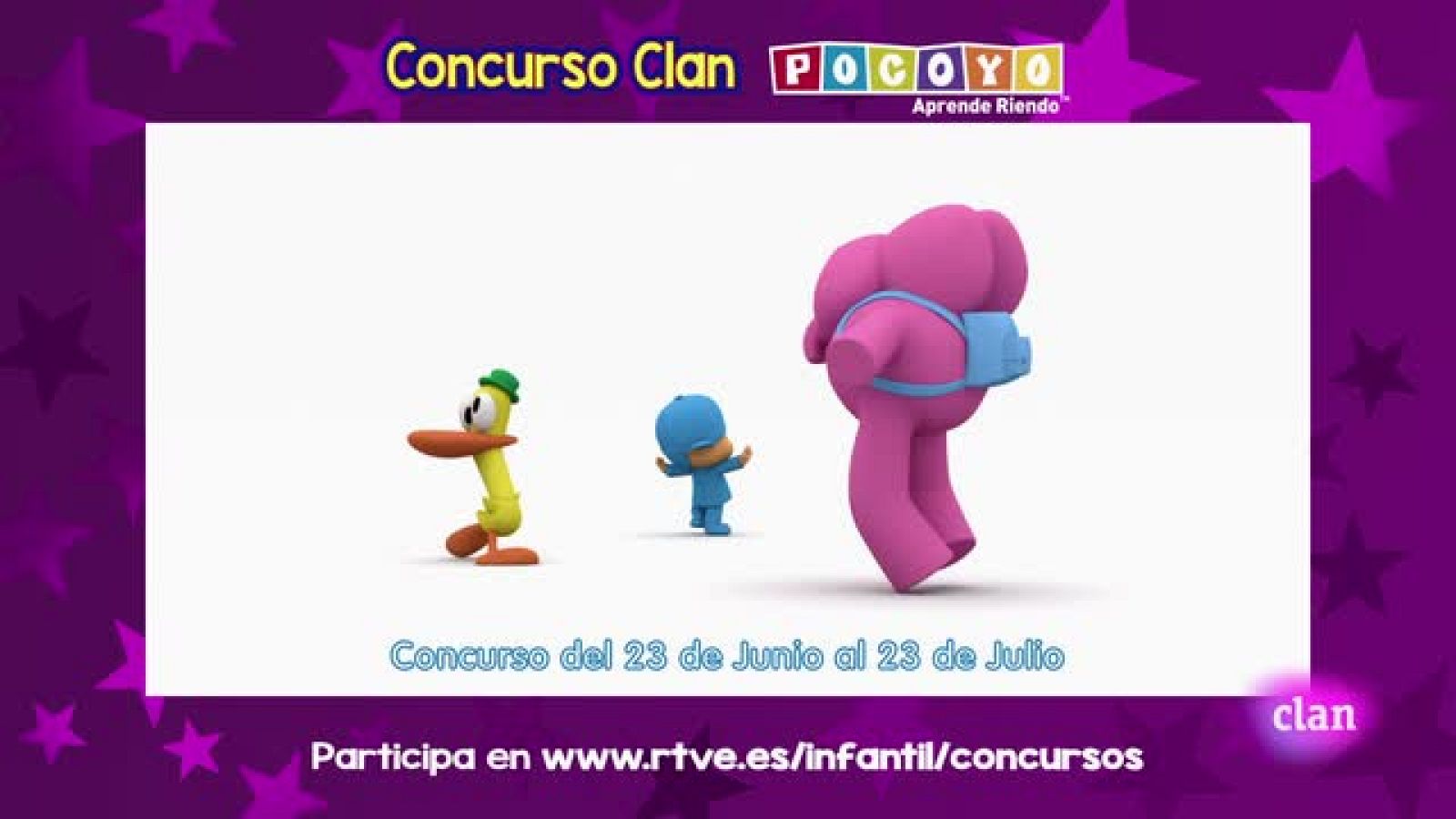 Concurso Pocoyó. 16 de junio | Ver
