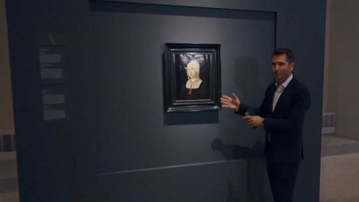 Telediario 2 - Leticia Ruiz: "Hemos elegido las piezas más pertinentes para explicar qué es cada reinado"