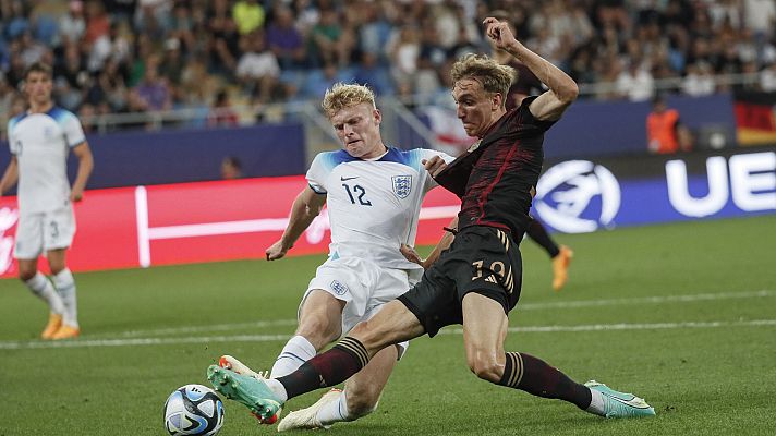 Fútbol - Campeonato de Europa Sub-21: Inglaterra - Alemania
