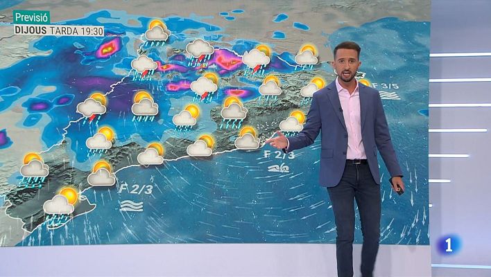 El temps - El juny s'acomiada amb fortes tempestes i una refrescada