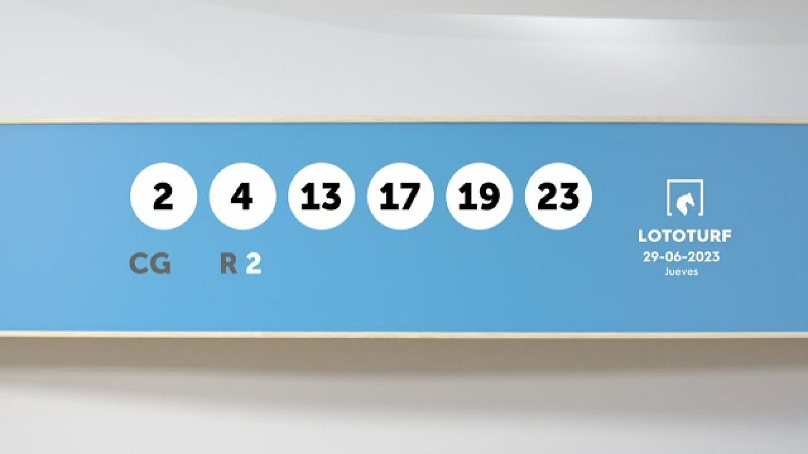 Sorteo de la Lotería Lototurf del 29/06/2023 - Ver ahora