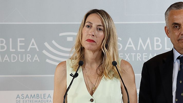 Informativo 24h - Guardiola, tras el pacto con Vox en Extremadura: "La violencia machista no aparece en el acuerdo"