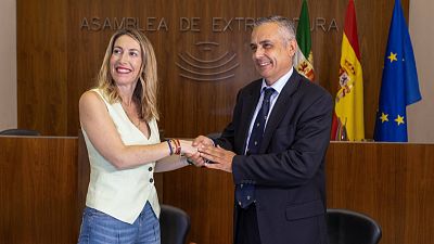 PP y Vox sellan un pacto para gobernar en coalici�n en Extremadura