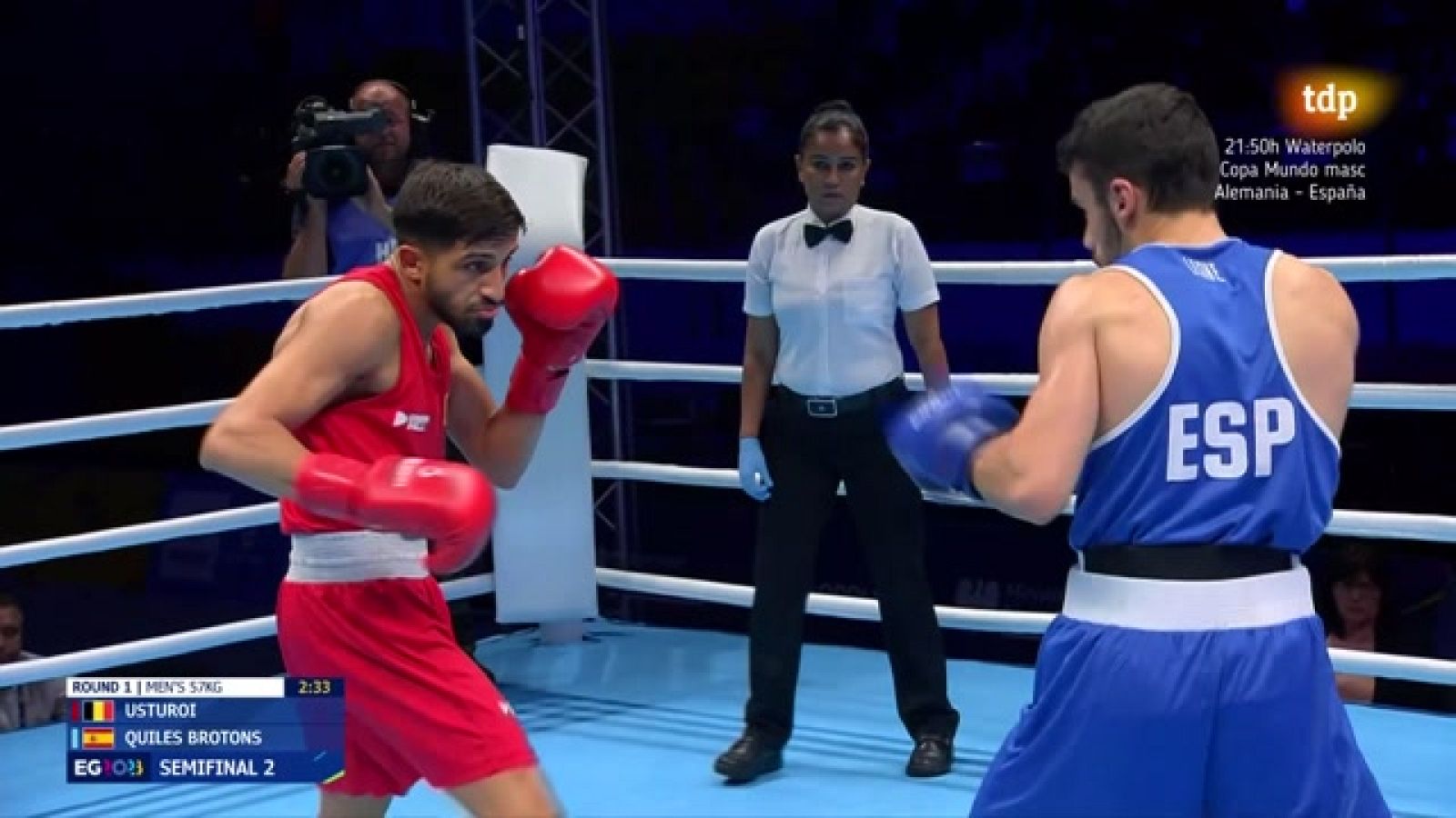 Juegos Europeos - Boxeo Semifinal M 57KG - ver ahora