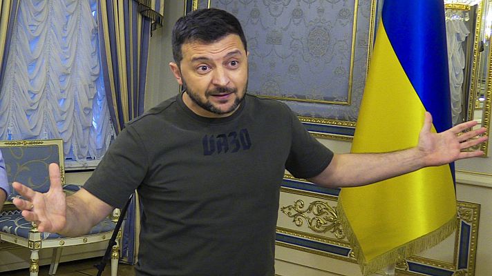 Telediario 2 - Zelenskyy: "Antes de la cumbre de la OTAN tenemos que mostrar resultados, pero cada kilómetro cuesta vidas"