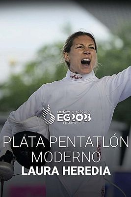 Otros deportes - Laura Heredia consigue la medalla de plata en la modalidad de pentatlón moderno de los Juegos Europeos