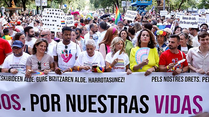 Telediario Fin de Semana - Un Orgullo en clave electoral y sin presencia de Vox