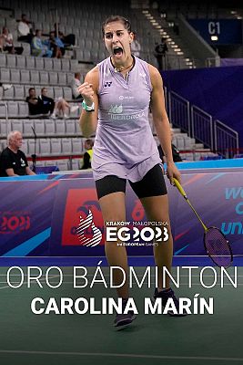 Otros deportes - Carolina Marín, oro en bádminton en los European Games