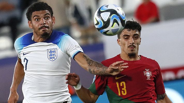 Fútbol - Campeonato de Europa Sub-21.1/4 Final: Inglaterra - Portugal