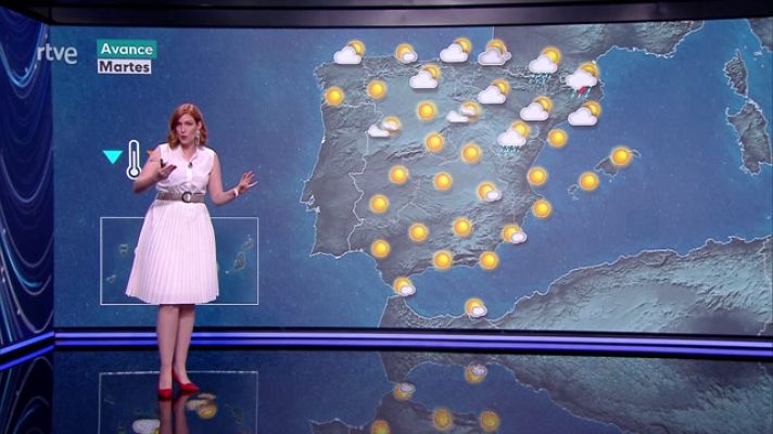 El tiempo - Temperaturas significativamente altas en la vertiente atlántica sur