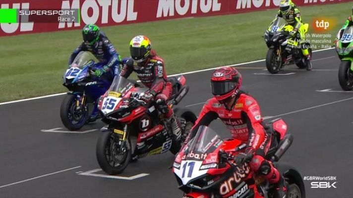 Mundial de Superbike - Campeonato del Mundo Superbike. World Supersport 2ª carrera