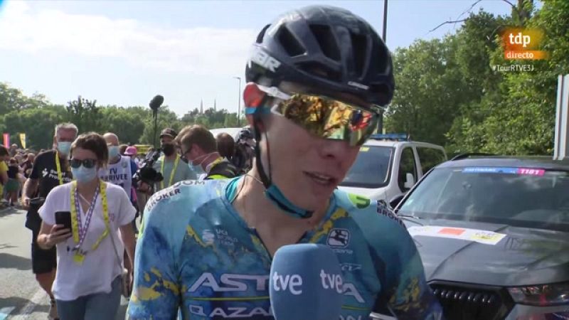 David de la Cruz: "Ha sido un día tranquilo después de dos etapas de locura" -- Ver ahora